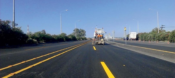 ROAD MARKING FOR WORKSITES