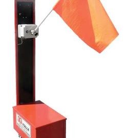 ELECTROMECHANICAL FLAG-WAVER